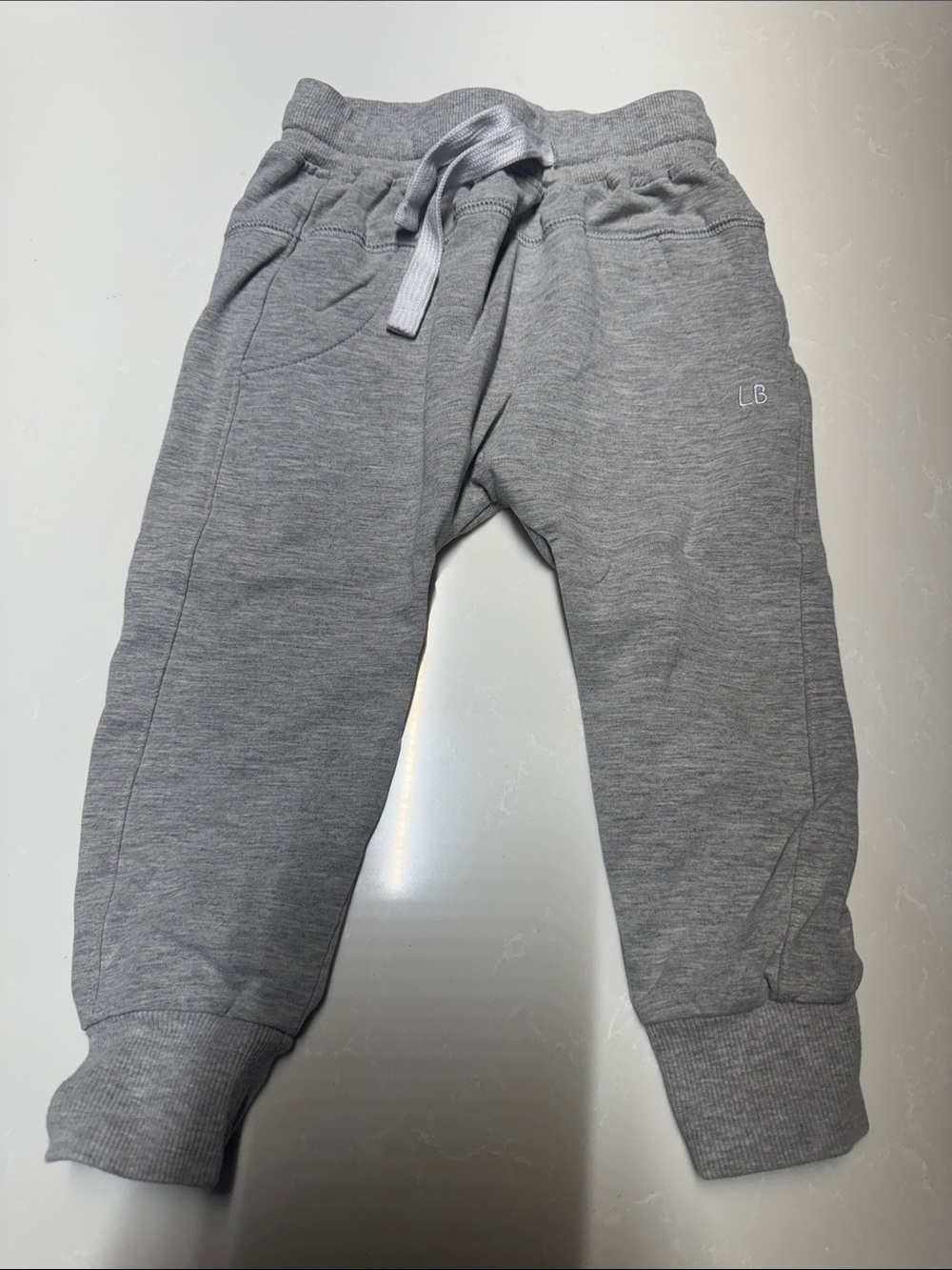 Little Bipsy Heather Gray Jogger Sweatpants